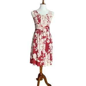 Talbots 2 Cocktail Dress Fall Retro XS Party Dress Homecoming Semi Formal Leaf